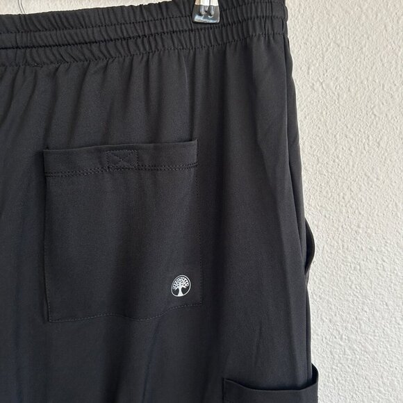 NWT Healing Hands Scrub Pants Black Ryan Straight Leg 9590T Medical - Picture 7 of 9